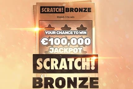 SCRATCH! Bronze slot game by Hacksaw Gaming