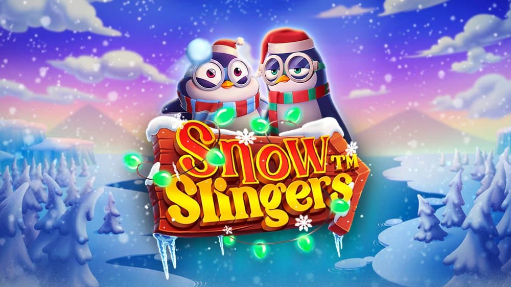 Snow Slingers slot game by Hacksaw Gaming