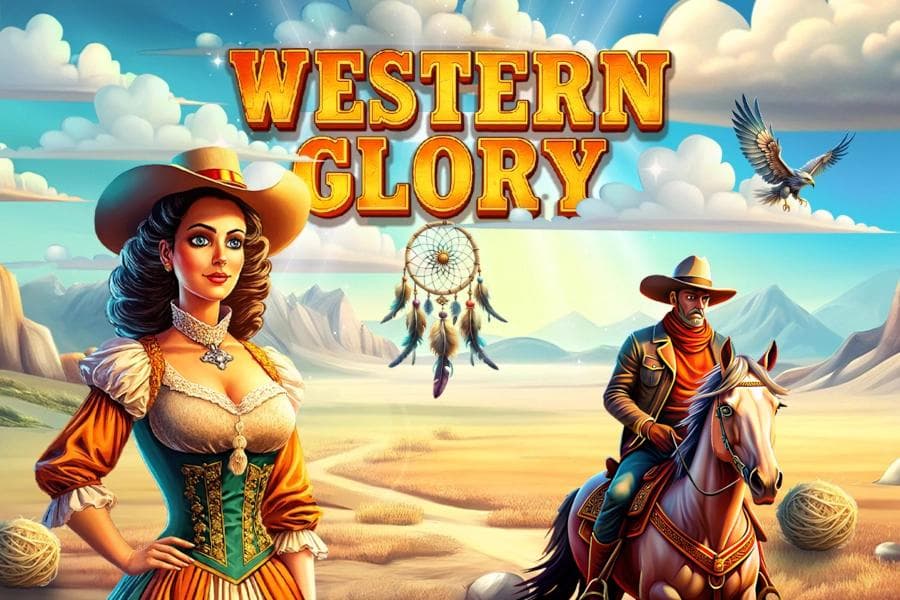 Western Glory slot game by HeronBYTE