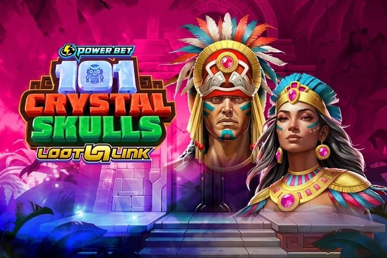 101 Crystal Skulls slot game by High 5 Games