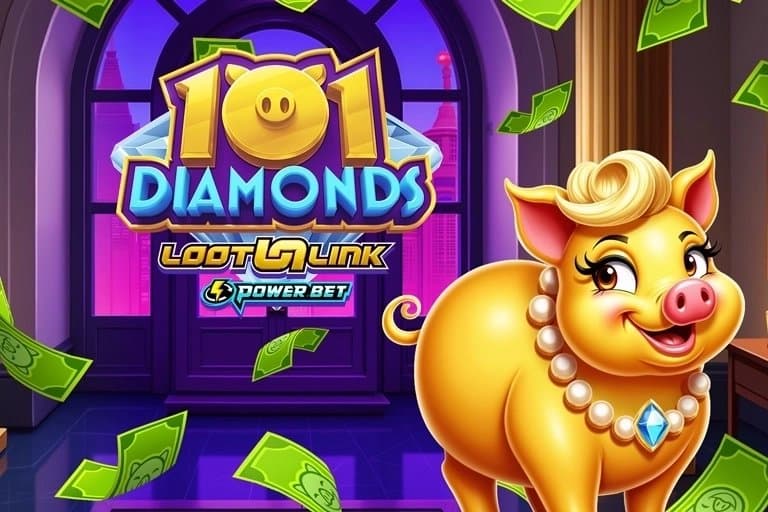 101 Diamonds slot game by High 5 Games