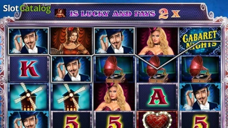 Cabaret Nights slot game by High 5 Games