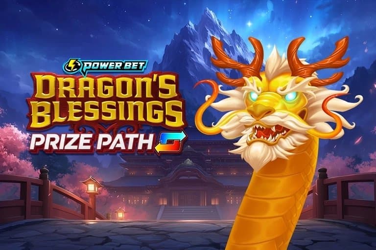 Dragon's Blessing Prize Path slot game by High 5 Games