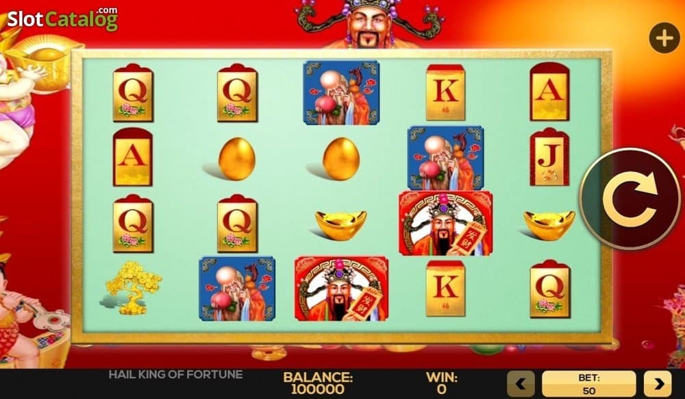 Hail King of Fortune slot game by High 5 Games