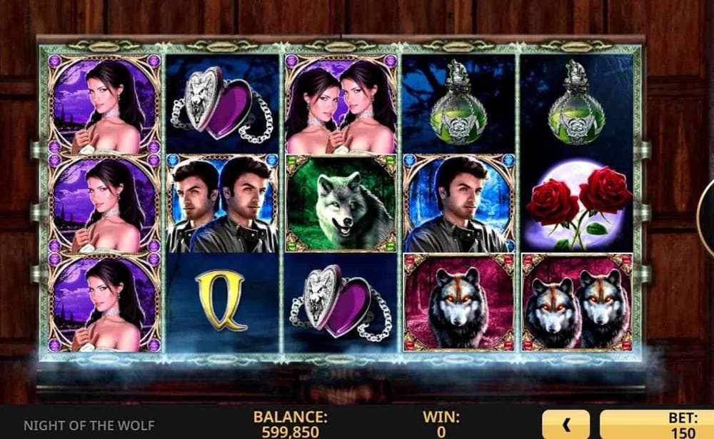 Night of the Wolf slot game by High 5 Games