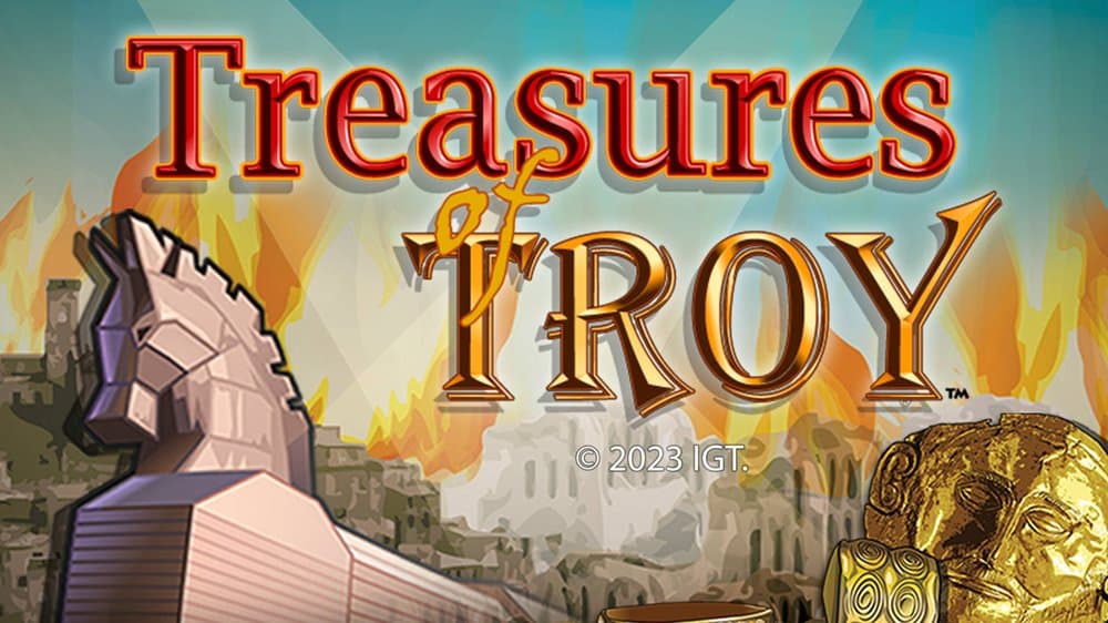 Treasures of Troy slot game by High 5 Games