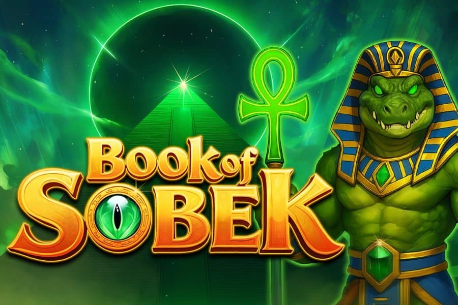 Book of Sobek slot game by Holle Games