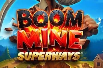 Boom Mine SuperWays slot game by Hot Rise Games