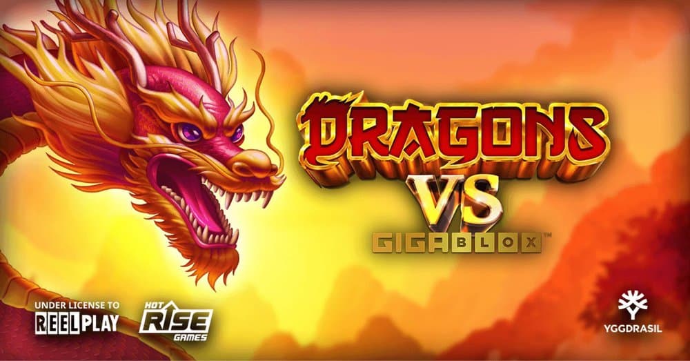 Dragons vs GigaBlox slot game by Hot Rise Games