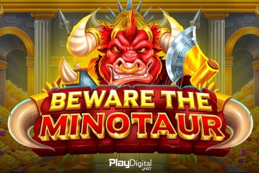 Beware the Minotaur slot game by IGT
