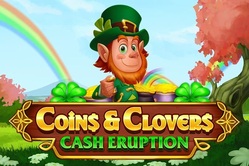 Cash Eruption Coins & Clovers slot game by IGT