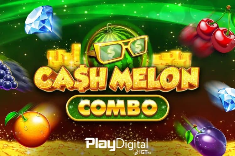 Cash Melon Combo slot game by IGT