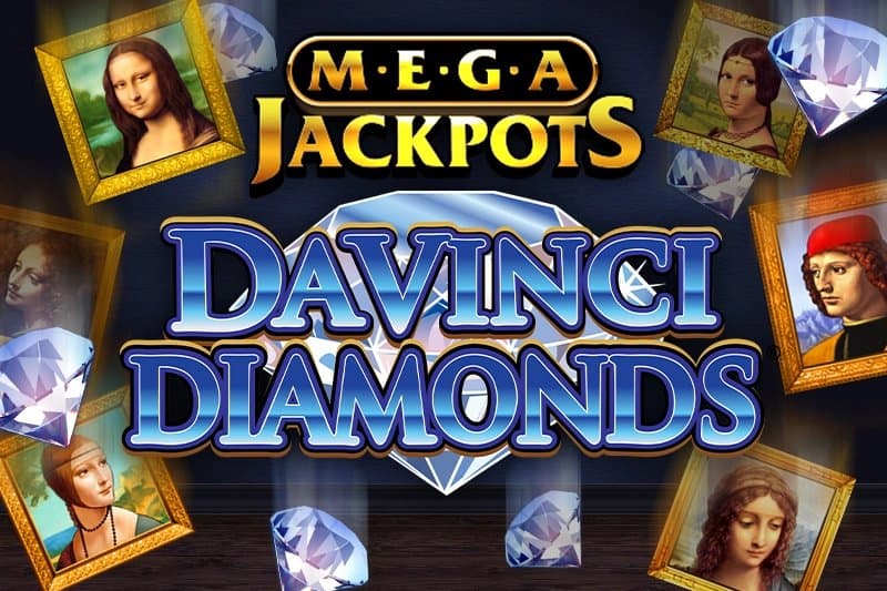 Da Vinci Diamonds MegaJackpots slot game by IGT
