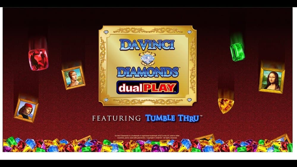 Double da Vinci Diamonds slot game by IGT