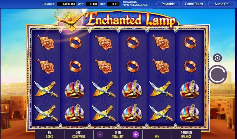 Enchanted Lamp slot game by IGT