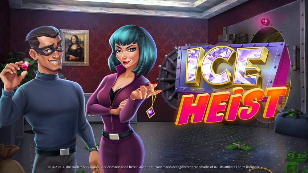 Ice Heist slot game by IGT