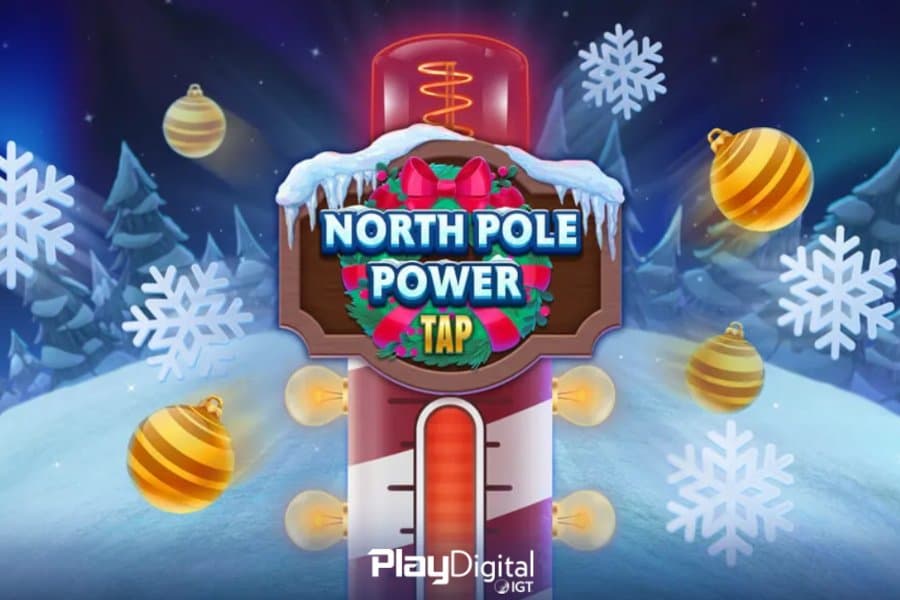 North Pole Power Tap slot game by IGT