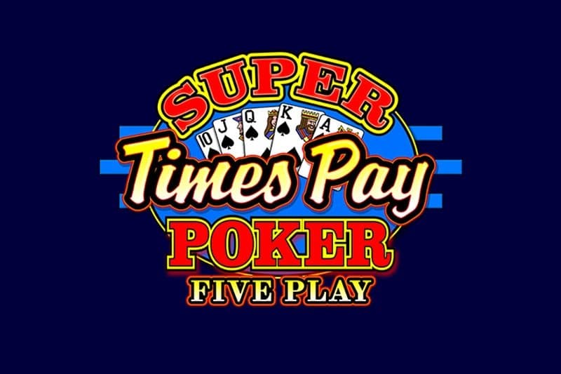 Super Times Pay Five Play Poker slot game by IGT