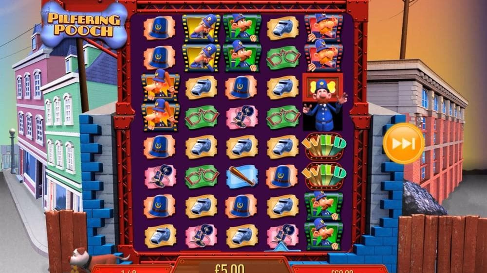 The Keystone Kops slot game by IGT