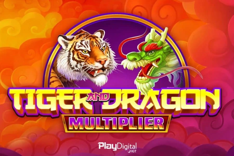 Tiger and Dragon Multiplier slot game by IGT