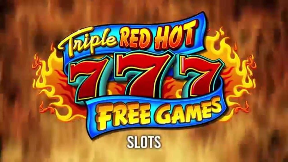 Triple Red Hot 777 slot game by IGT