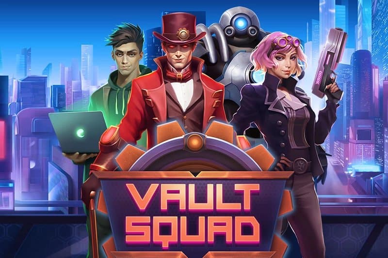 Vault Squad slot game by IGT