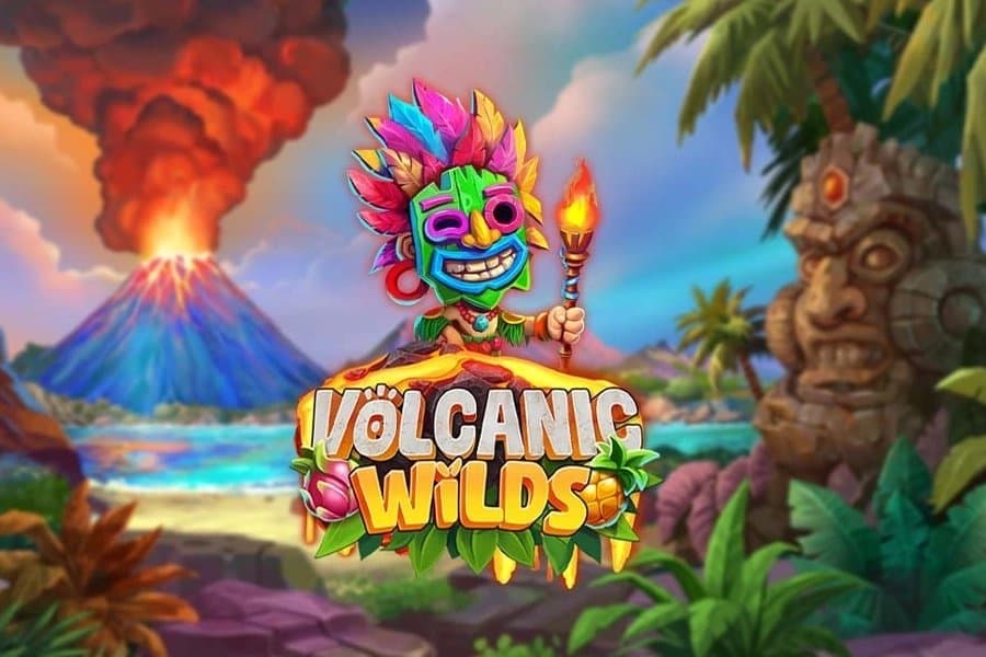 Volcanic Wilds slot game by IGT