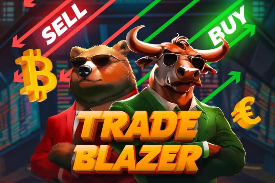 TradeBlazer slot game by iMoon