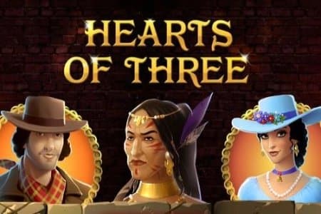 Hearts of Three slot game by InBet Games