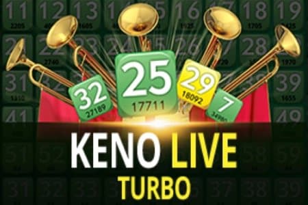 Keno Live Turbo slot game by InBet Games
