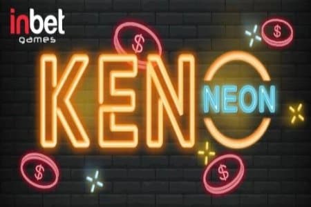 Keno Neon slot game by InBet Games