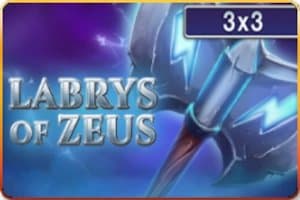 Labrys of Zeus 3x3 slot game by InBet Games