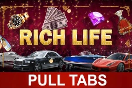Rich Life Pull Tabs slot game by InBet Games