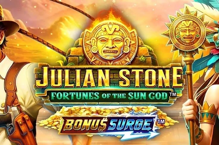 Julian Stone Fortunes of the Sun God slot game by Infinity Dragon Studios