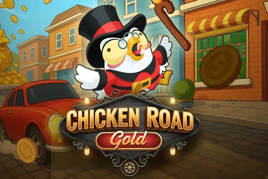 Chicken Road Gold slot game by InOut