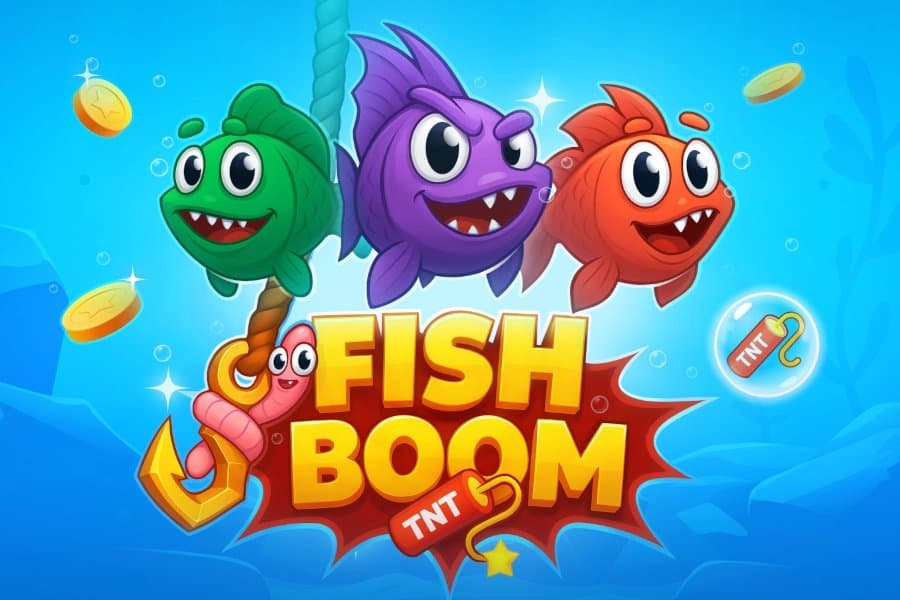 Fish Boom slot game by InOut