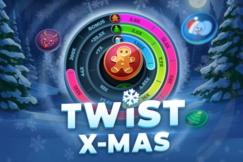Twist X-mas slot game by InOut