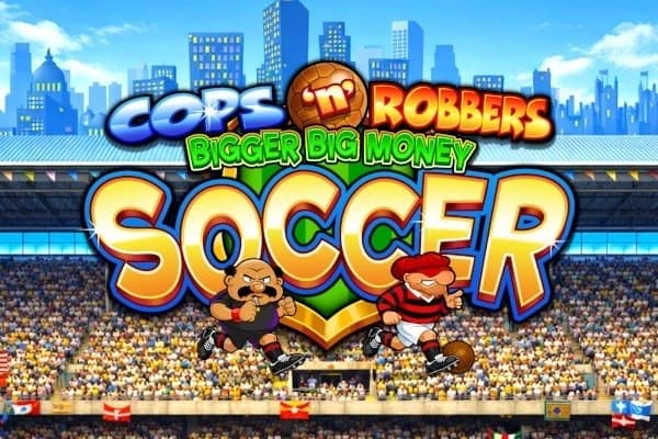 Cops 'n' Robbers Bigger Big Money Soccer slot game by Inspired Gaming