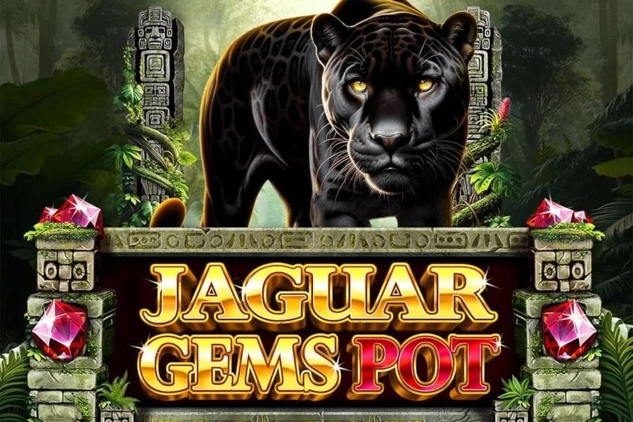 Jaguar Gems featuring Power Pot slot game by Inspired Gaming