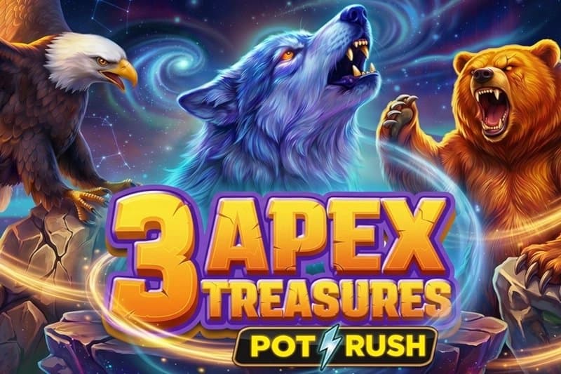 3 Apex Treasures slot game by Iron Dog Studio
