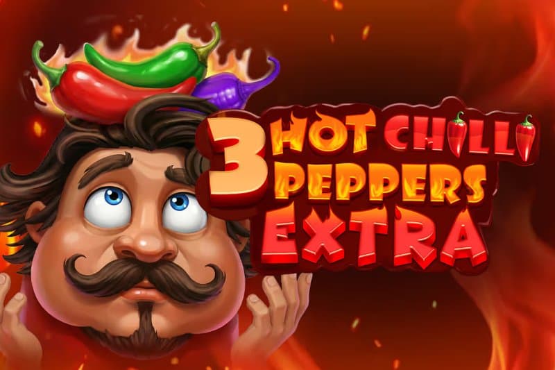 3 Hot Chilli Peppers Extra slot game by Iron Dog Studio