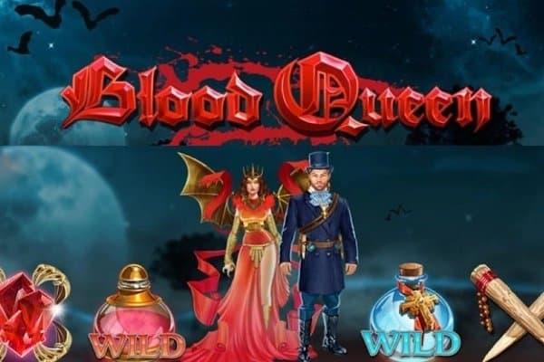 Blood Queen slot game by Iron Dog Studio