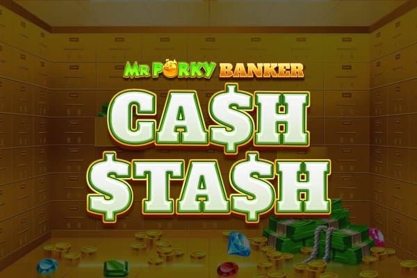 Mr Porky Banker Cash Stash slot game by Iron Dog Studio