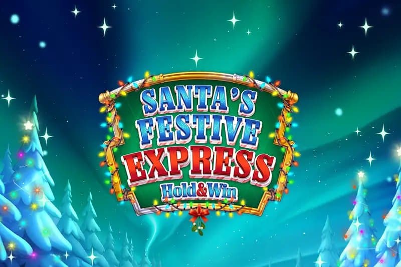 Santa's Festive Express Hold & Win slot game by Iron Dog Studio