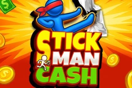 Stickman Cash slot game by Iron Dog Studio