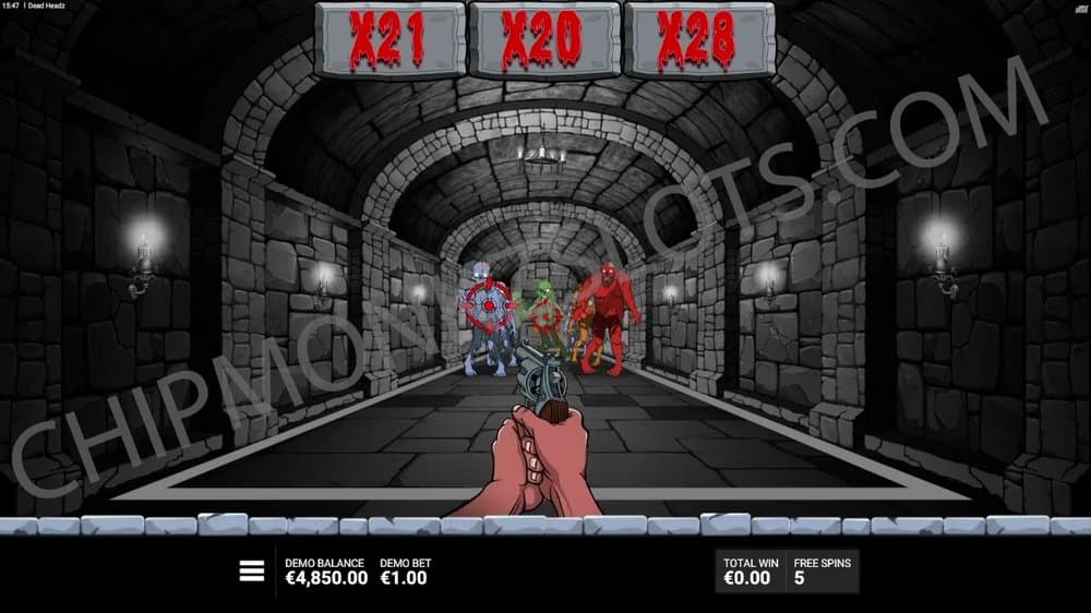 Dead Headz slot game by Jinx Gaming