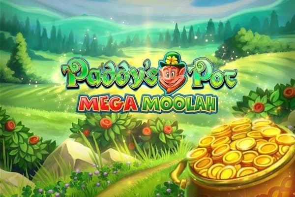 Paddy's Pot Mega Moolah slot game by Just For The Win