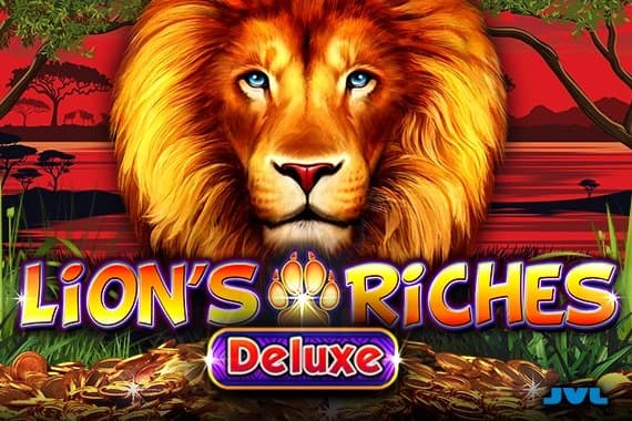 Lion's Riches Deluxe slot game by JVL