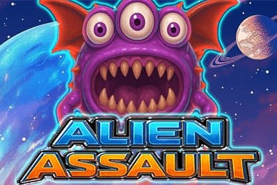 Alien Assault slot game by KA Gaming