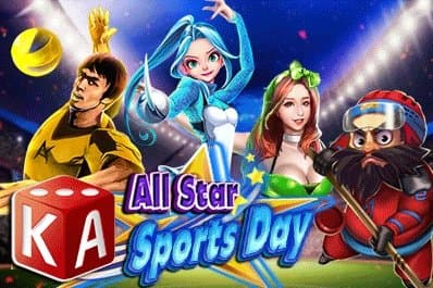 All Star Sports Day slot game by KA Gaming